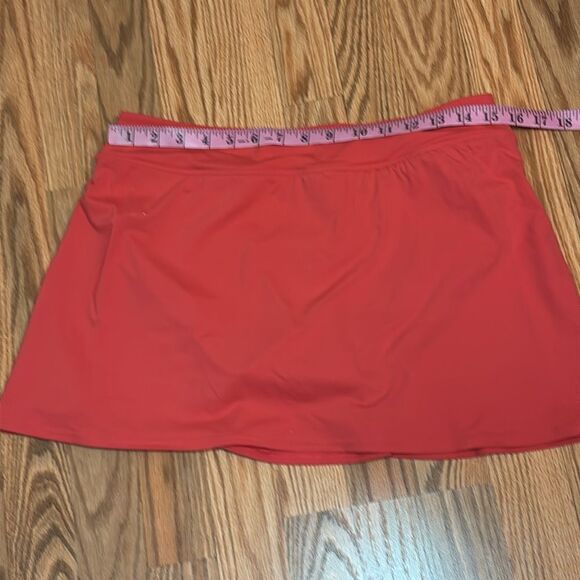 Lands’ End 2 piece Coral Tankini / skirtini set, 10 - Picture 3 of 12